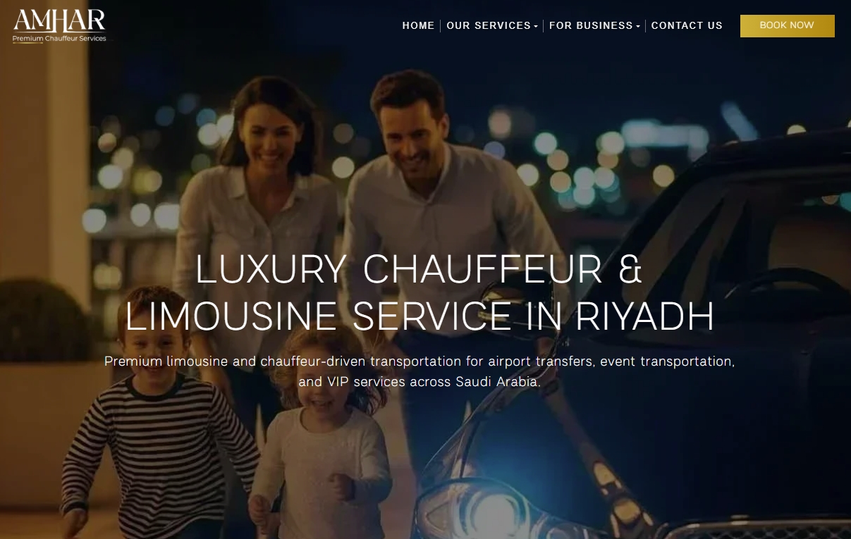 AMHAR Top 10 Chauffeur Services in Riyadh
