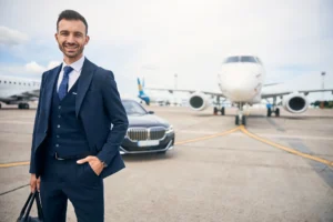Luxury chauffeur services in Riyadh business travel