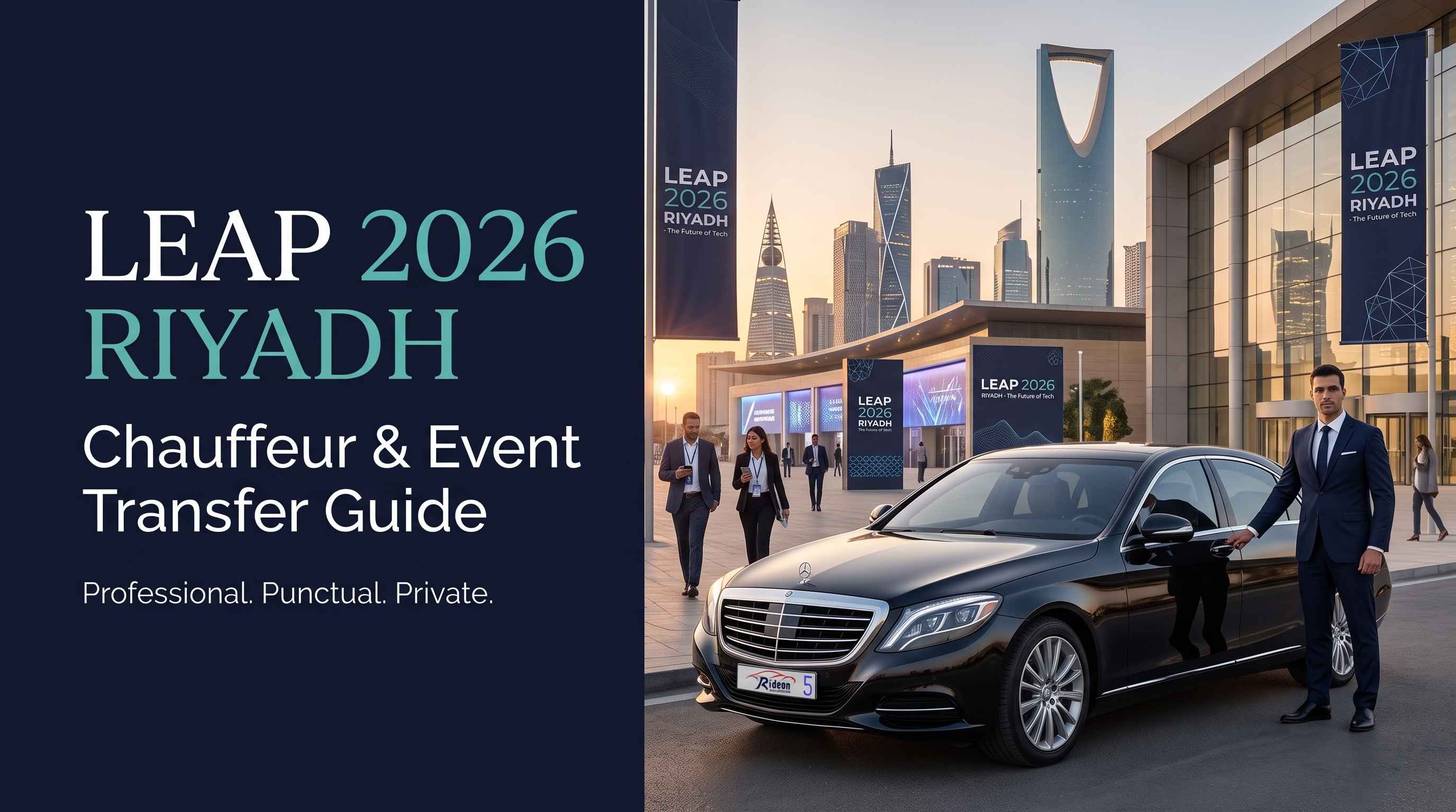 Event Chauffeur for LEAP Tech Conference Riyadh